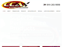 Tablet Screenshot of ccaracing.com